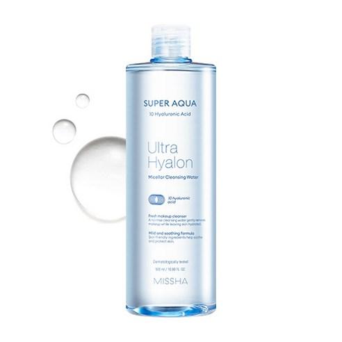 MISSHA Super Aqua Ultra Hyalron Cleansing Water 500ml – MISSHA | ClozArt