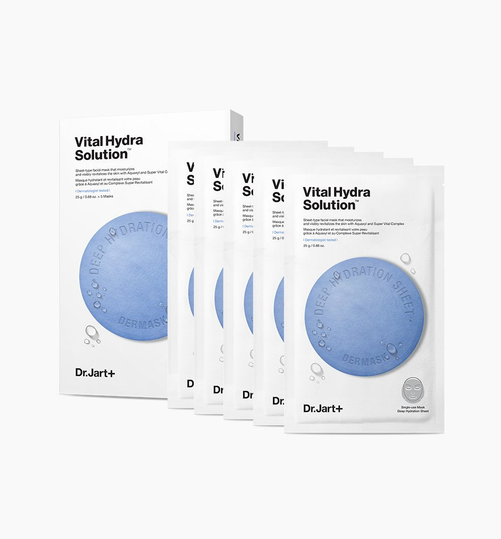 Dr.Jart+ Dermask Vital Hydra Solution Value Pack 25g X 5ea – Dr.Jart+ | ClozArt