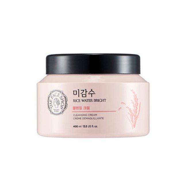 THE FACE SHOP RICE WATER BRIGHT Cleansing Cream 400ml – THE FACE SHOP | ClozArt