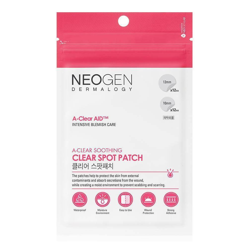 NEOGEN A-Clear AID Soothing Spot Patch, 24 COUNT (1 PACK) – NEOGEN | ClozArt