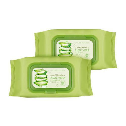 [NATURE REPUBLIC] California Aloe Vera Cleansing Tissue (1+1) – NATURE REPUBLIC | ClozArt