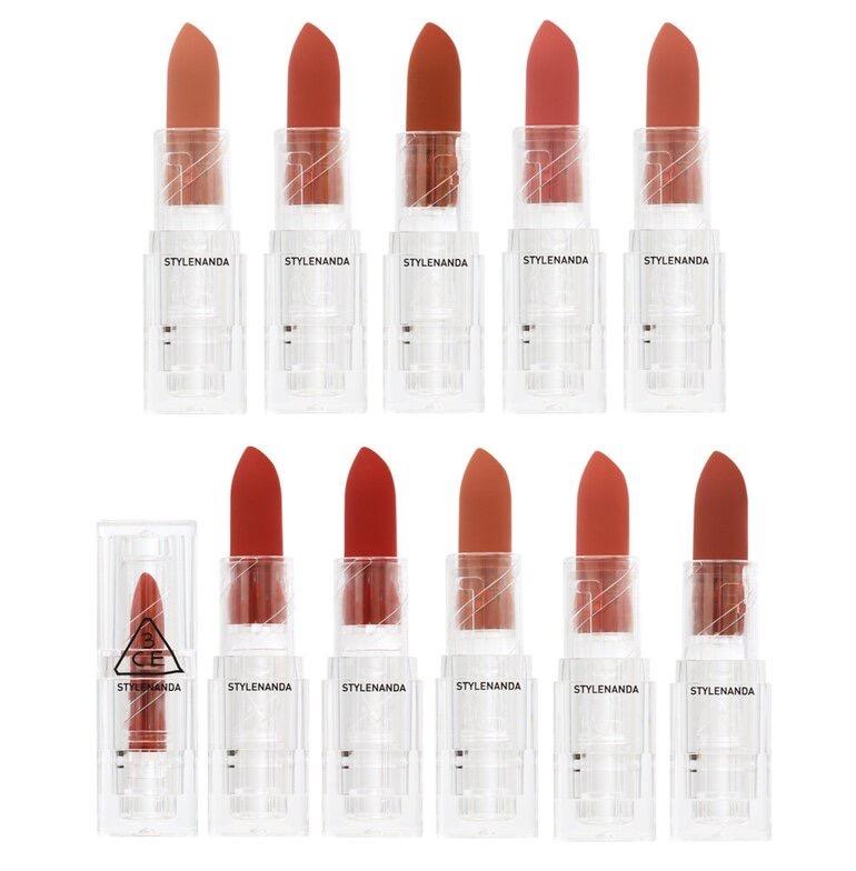 3CE Soft Matte Lipstick 3.5g (10 Colors) – 3CE | ClozArt