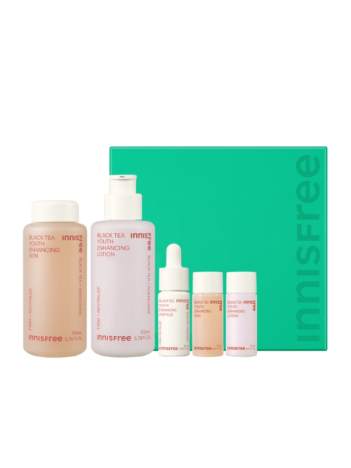 Innisfree Black Tea Youth Enhancing Skincare Set – innisfree | ClozArt