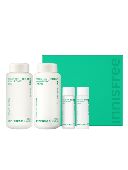Innisfree Green Tea Hyaluronic Skincare Set – innisfree | ClozArt