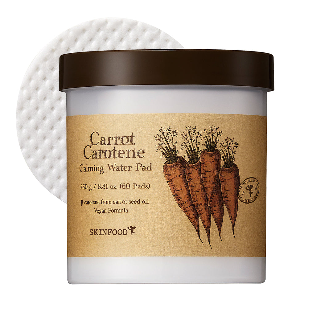 SKINFOOD Carrot Carotene Calming Water Pad 250g (60 Pads) – SKINFOOD | ClozArt
