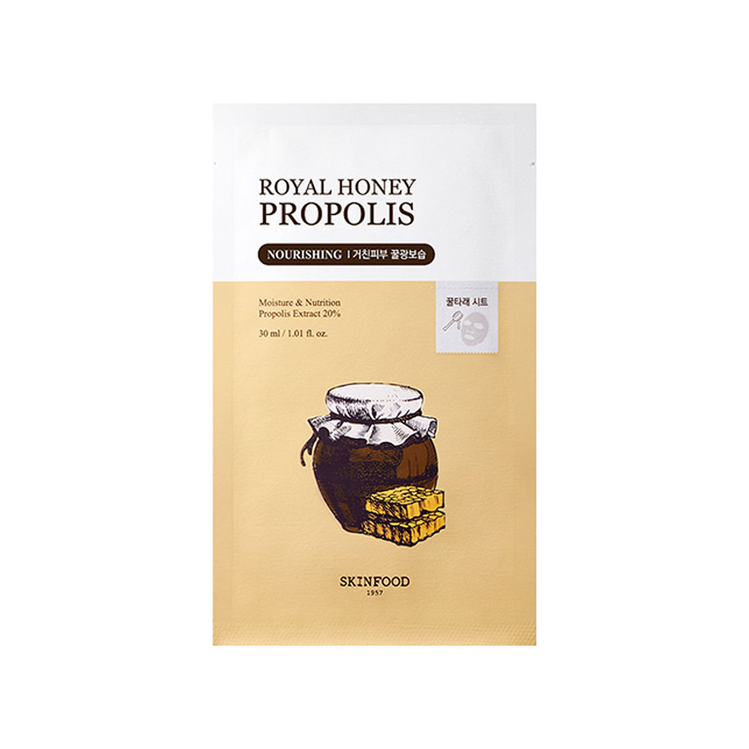 SKINFOOD Royal Honey Propolis Mask 30ml X 10ea – SKINFOOD | ClozArt