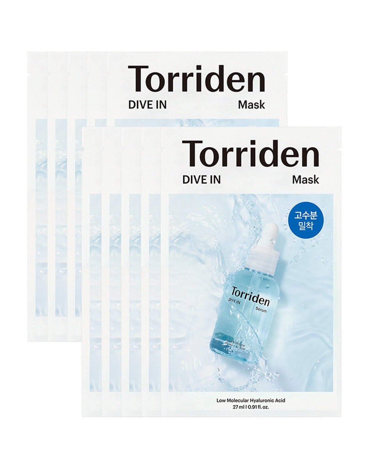 Torriden Dive-In Low Molecule Hyaluronic Acid Mask Sheet 10ea – Torriden | ClozArt