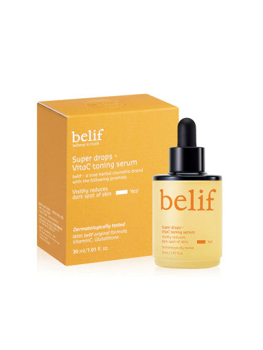 belif Super Drops VitaC Toning Serum 30ml – belif | ClozArt