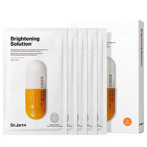 Dr.Jart+ DERMASK BRIGHTENING SOLUTION FACE MASK (5 Sheets) – Dr.Jart+ | ClozArt