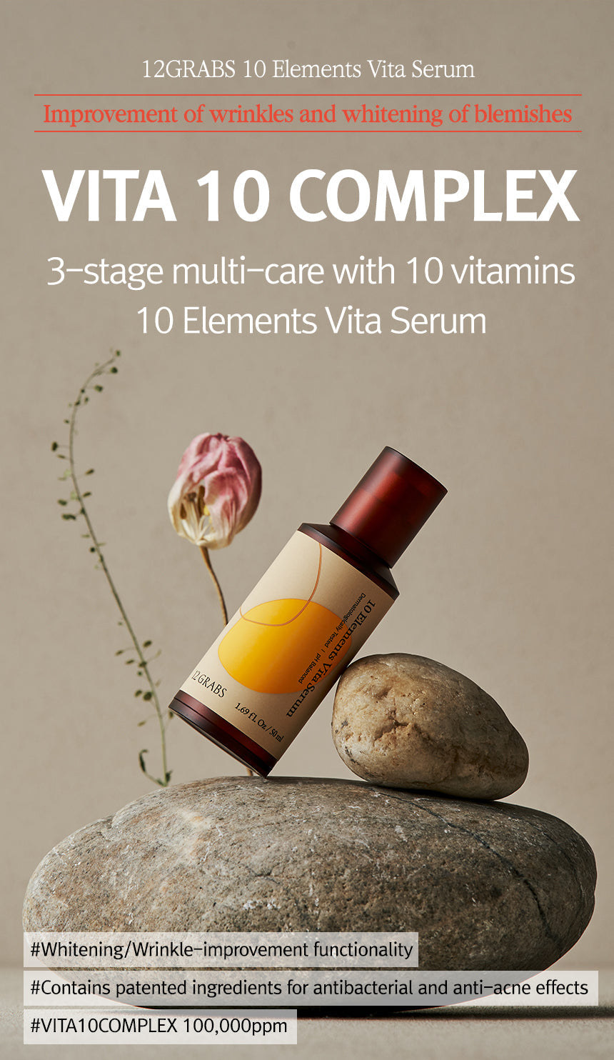 12GRABS 10 Elements Vita Serum 50ml – 12GRABS | ClozArt