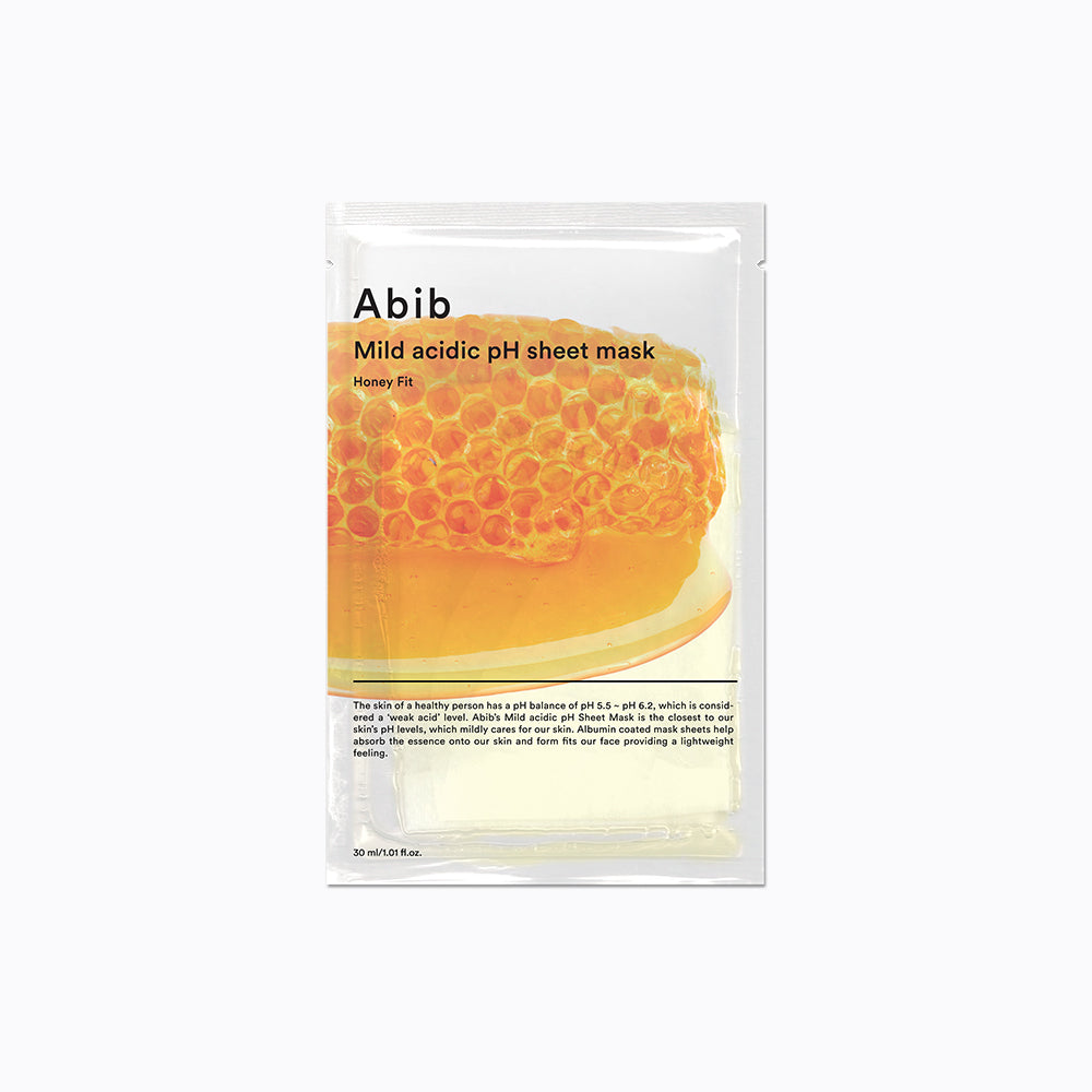 Abib Mild acidic pH sheet mask Honey fit 30ml – Abib | ClozArt