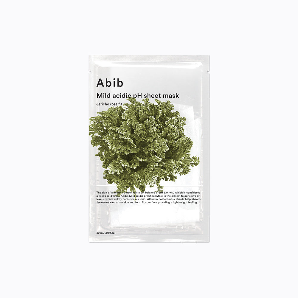 Abib Mild acidic pH sheet mask Jericho rose fit 30ml – Abib | ClozArt