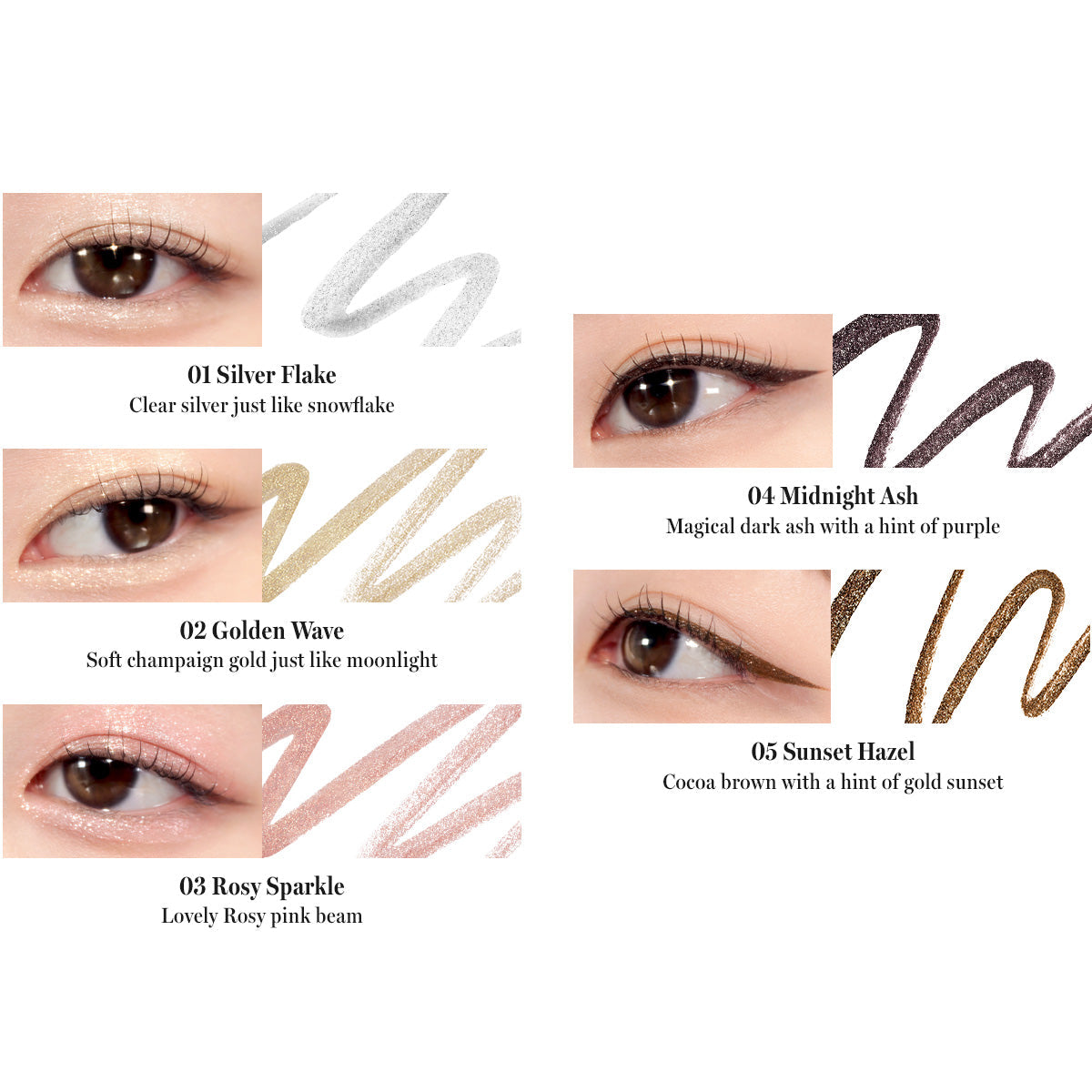 rom&nd Twinkle Pen Liner 0.5g – rom&nd | ClozArt