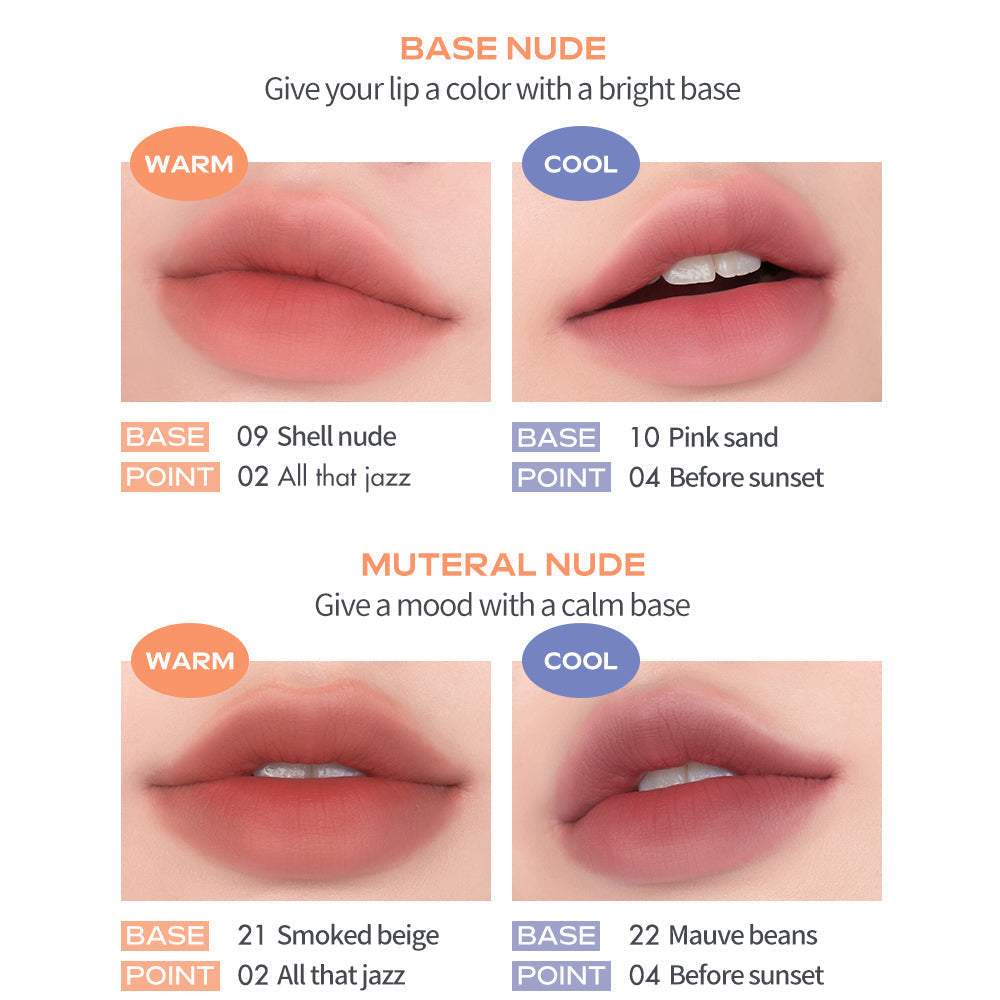 rom&nd ZERO MATTE LIPSTICK New Muteral Nude – rom&nd | ClozArt