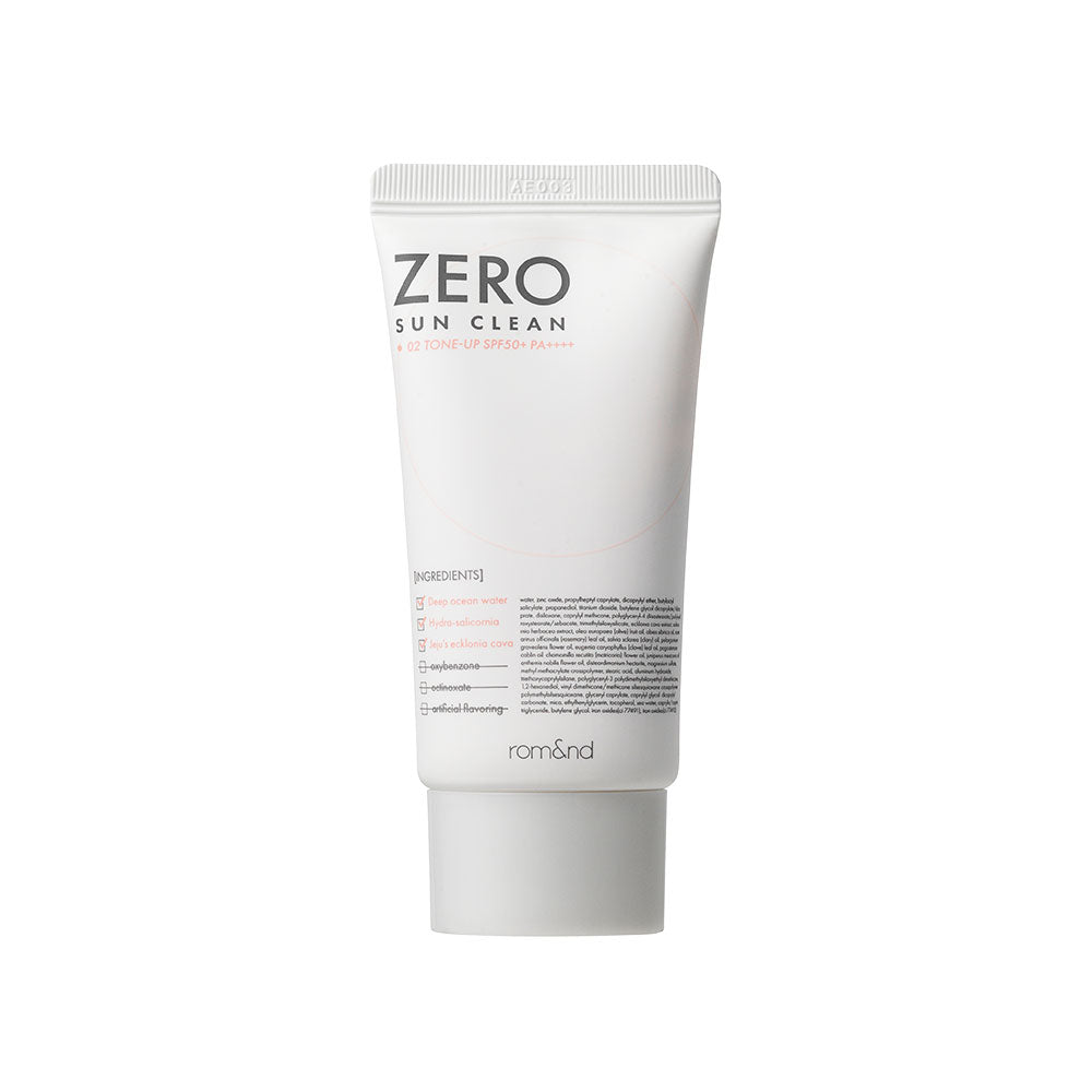 rom&nd ZERO SUN CLEAN 50ml, SPF 50+, PA++++ – rom&nd | ClozArt