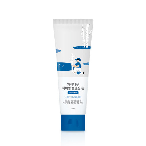 Round Lab For Men Birch Juice Shaving Cleansing Foam 120ml – Round Lab | ClozArt