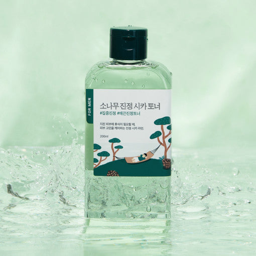 Round Lab For Men Pine Calming Cica Toner 200ml – Round Lab | ClozArt