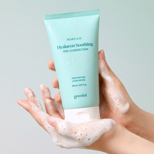 goodal Heartleaf Hyaluron Soothing Pore Cleansing Foam 150ml – goodal | ClozArt