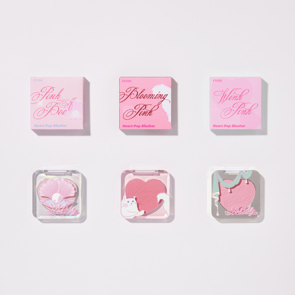 ETUDE Pink Shy Heart Pop Blusher 4g – ETUDE | ClozArt