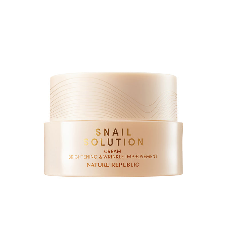 NATURE REPUBLIC Snail Solution Cream 52ml – NATURE REPUBLIC | ClozArt