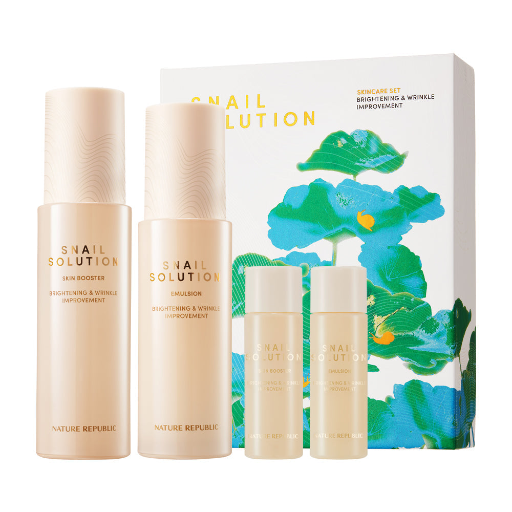 NATURE REPUBLIC Snail Solution Skin Care Set – NATURE REPUBLIC | ClozArt