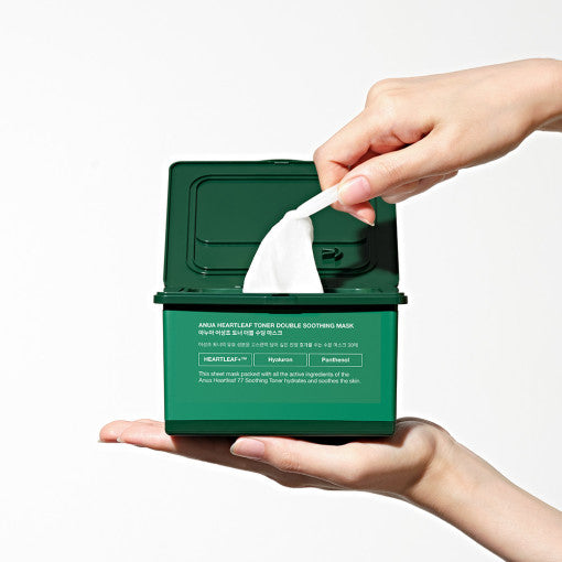 Anua Heartleaf Toner Double Soothing Mask 30 Sheets(330ml) – Anua | ClozArt