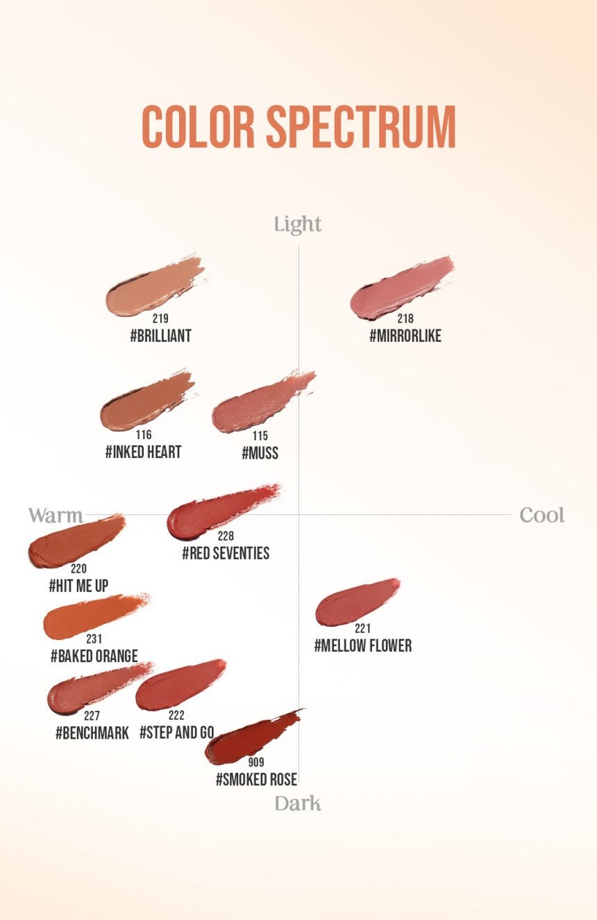 3CE Mood Recipe Matte Lip Color 3.5g #231 BAKED ORANGE – 3CE | ClozArt