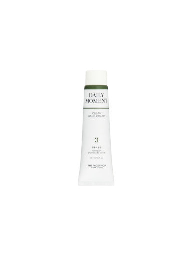 THE FACE SHOP Daily Moment Vegan Hand Cream 30ml (6 Types) – THE FACE SHOP | ClozArt
