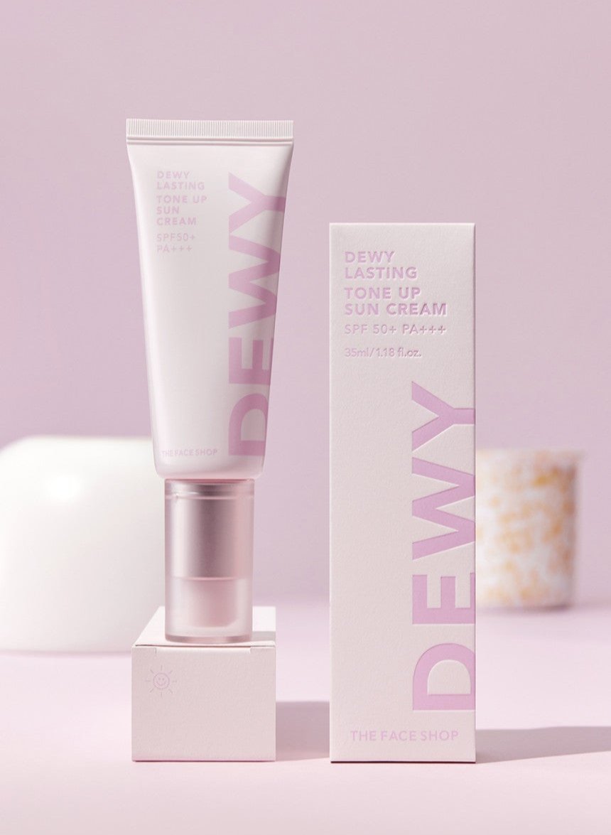 THE FACE SHOP Dewy Lasting Tone UP Sun Cream SPF50+ PA+++ 35ml – THE FACE SHOP | ClozArt