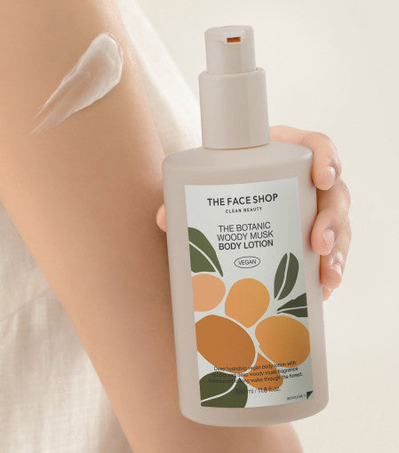 THE FACE SHOP The Botanic Woody Musk Body Lotion 350ml – THE FACE SHOP | ClozArt