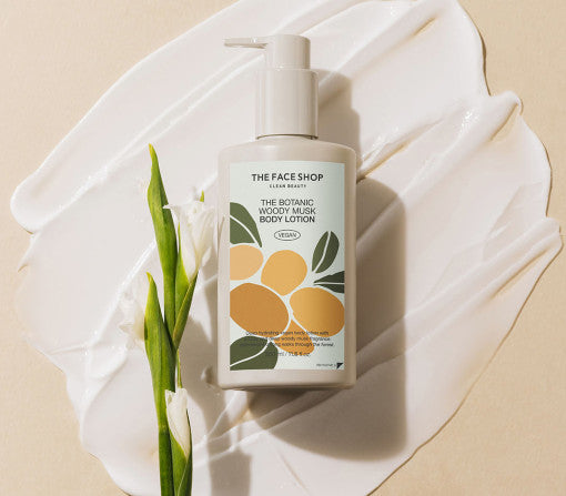 THE FACE SHOP The Botanic Woody Musk Body Lotion 350ml – THE FACE SHOP | ClozArt