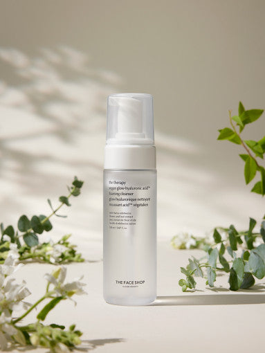 The Face Shop The Therapy Vegan Glow Hyaluronic Acid Foaming Cleanser 150ml – THE FACE SHOP | ClozArt