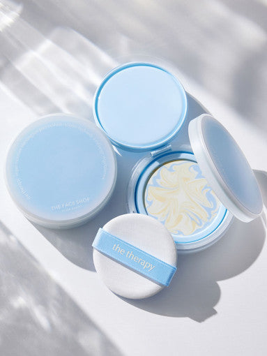 THE FACE SHOP The Therapy Vegan Moisture Blending Sun Pact SPF 50+ PA++++ 14gX2ea – THE FACE SHOP | ClozArt