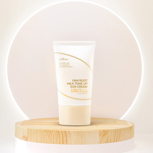Isntree YAM ROOT MILK TONE UP SUN CREAM 50ml SFP50+ PA++++ – Isntree | ClozArt