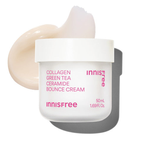 innisfree Collagen Green Tea Ceramide Bounce Cream 50ml – innisfree | ClozArt