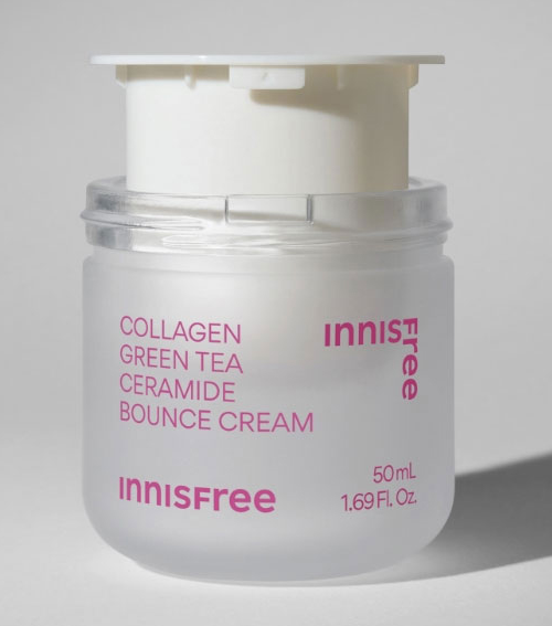 innisfree Collagen Green Tea Ceramide Bounce Cream 50ml (Refill) – innisfree | ClozArt