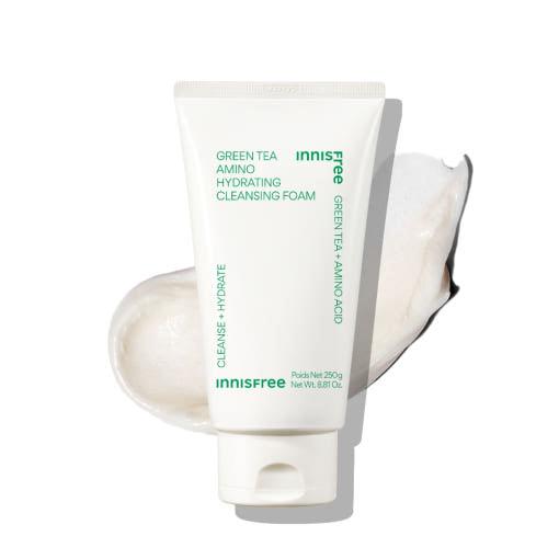 innisfree Green Tea Amino Hydrating Cleansing Foam 250g – innisfree | ClozArt