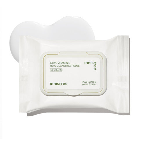 innisfree Olive Vitamin E Real Cleansing Tissue 150g (30ea) – innisfree | ClozArt