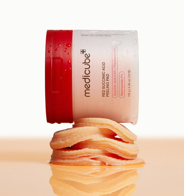 medicube Red Succinic Acid Peeling Pad 155g/70pads – medicube | ClozArt