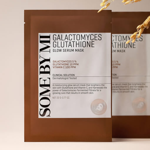 [SOME BY MI] Galactomyces Glutathione Glow Serum Mask Sheet 22g*10ea – SOME BY MI | ClozArt