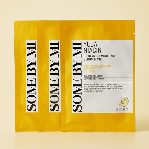[SOME BY MI] Yuja Niacin Blemish Care Serum Mask 25g*10ea – SOME BY MI | ClozArt