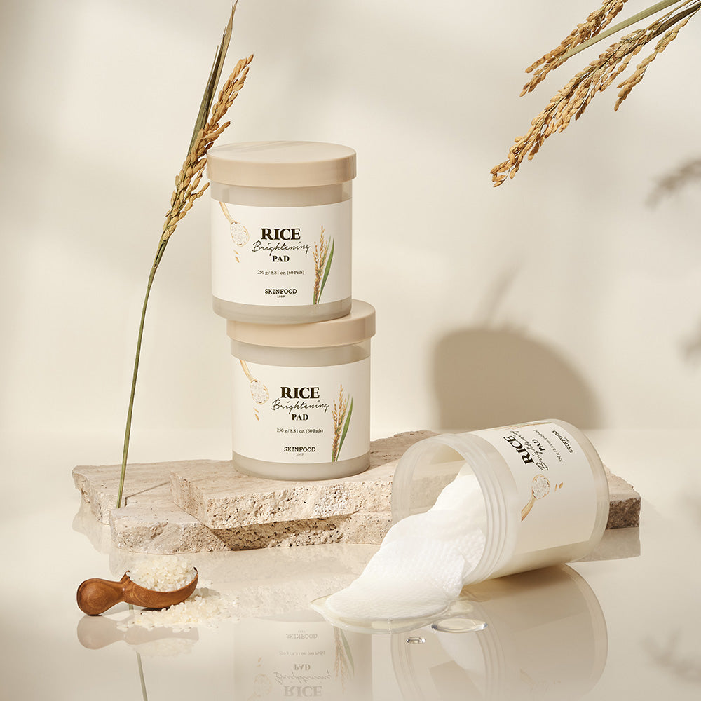 SKINFOOD Rice Brightening Pad 60 Pads/250g – SKINFOOD | ClozArt