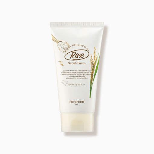SKINFOOD Rice Daily Brightening Scrub Foam 150ml – SKINFOOD | ClozArt