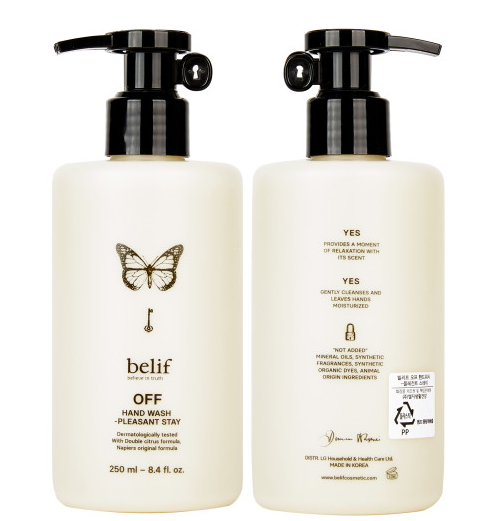 belif Off Hand Wash 250ml (2-type) – belif | ClozArt