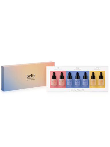 belif Super Drops 7 Days Trial Kit 6ml*7ea – belif | ClozArt