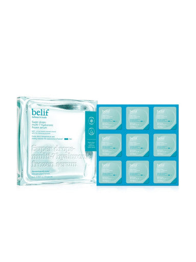belif Super Drops Multi-7 Hyaluronic Frozen Serum 5ml*9 Capsules – belif | ClozArt