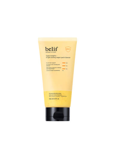 belif Super Knights Bright Toning Vegan Pack Cleanser 150ml – belif | ClozArt