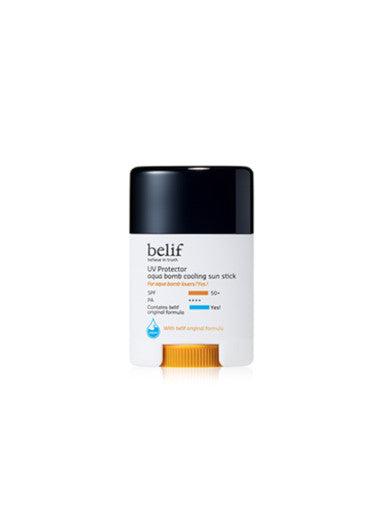 belif UV Protector Aqua Bomb Cooling Sun Stick 14g (SPF 50+, PA++++) – belif | ClozArt