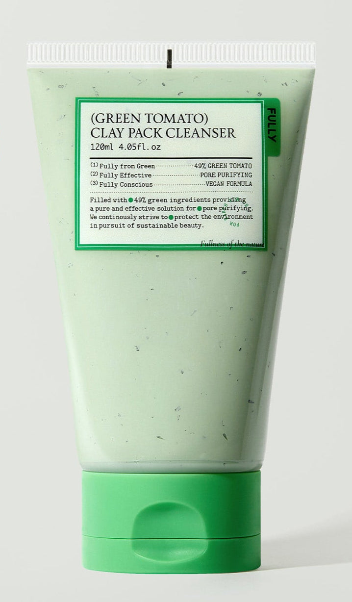 FULLY GREEN TOMATO CLAY PACK CLEANSER 120ml – FULLY | ClozArt