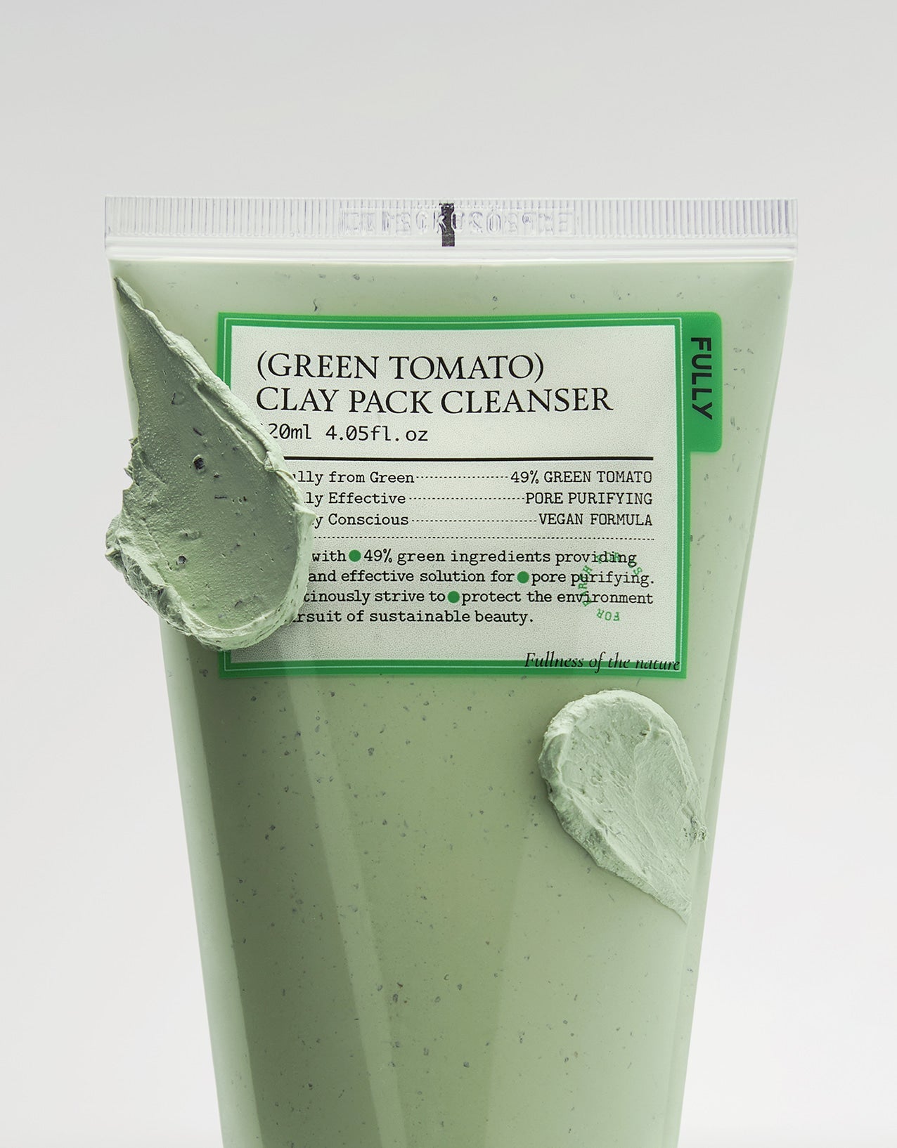 FULLY GREEN TOMATO CLAY PACK CLEANSER 120ml – FULLY | ClozArt